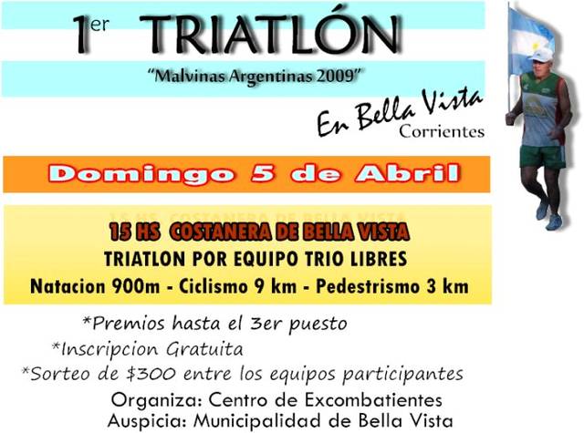 triatlón malvinas argentinas 2009