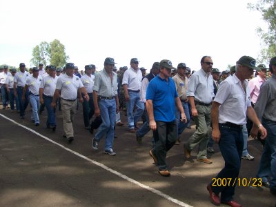 Desfile en Curuzú Cuatiá