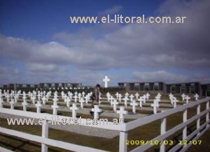 Homenaje al soldado de “Los Ramones”