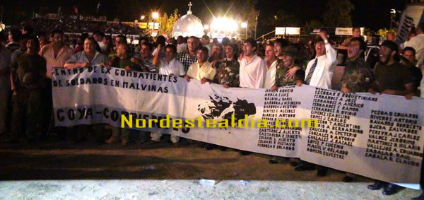 Justo y emotivo reconocimiento a Malvinas en la Fiesta Nacional del Chamamé