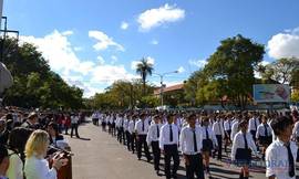 desfile en la costanera